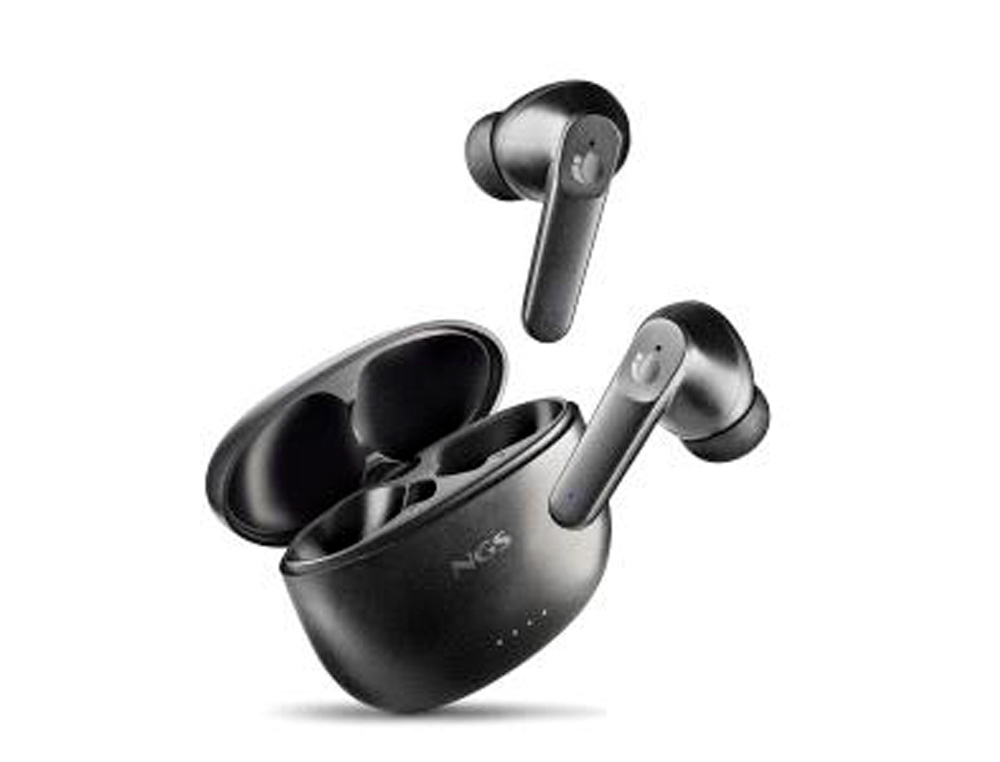 AURICULARES NGS ARTICA HUSH CON ANC&ENC BLUETOOTH 16 HORAS DE AUTONOMIA CON MICROFONO Y TOUCH CONTROL