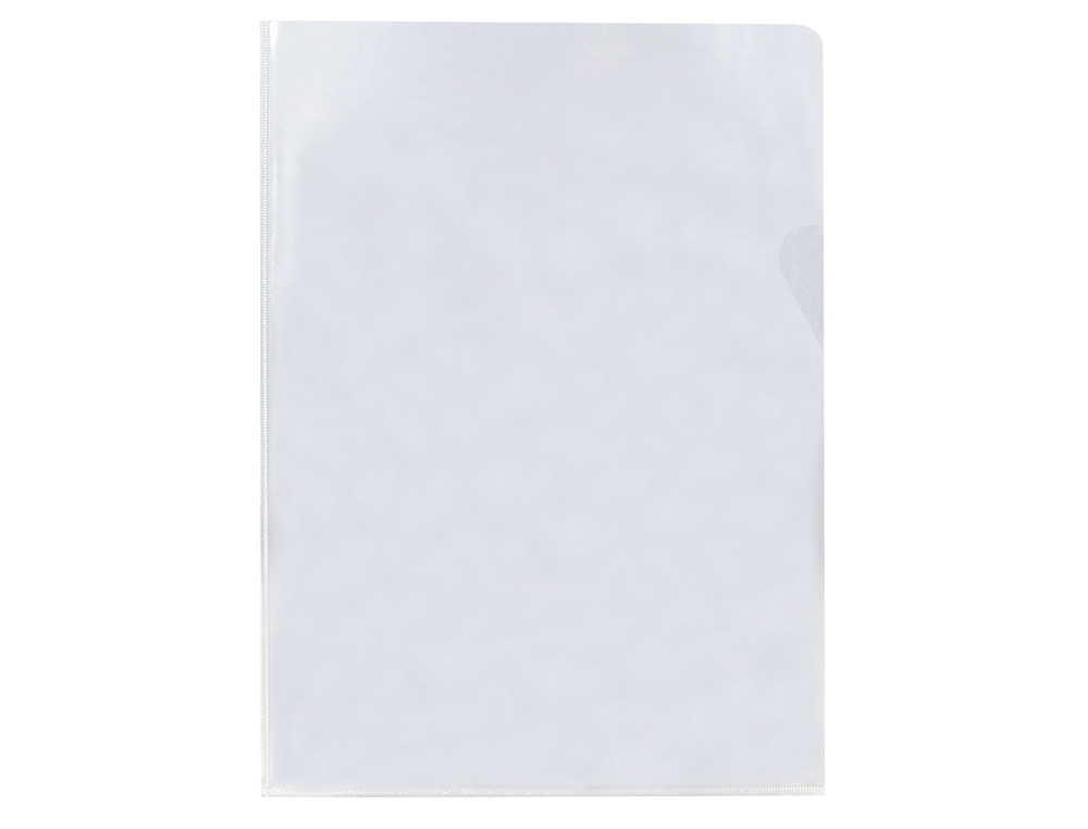 CARPETA DOSSIER UERO PLASTICO Q-CONNECT 180 MC FOLIO TRANSPARENTE
