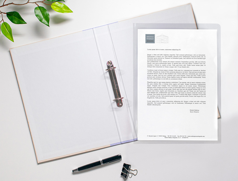 CARPETA DOSSIER UERO PLASTICO Q-CONNECT 180 MC FOLIO TRANSPARENTE