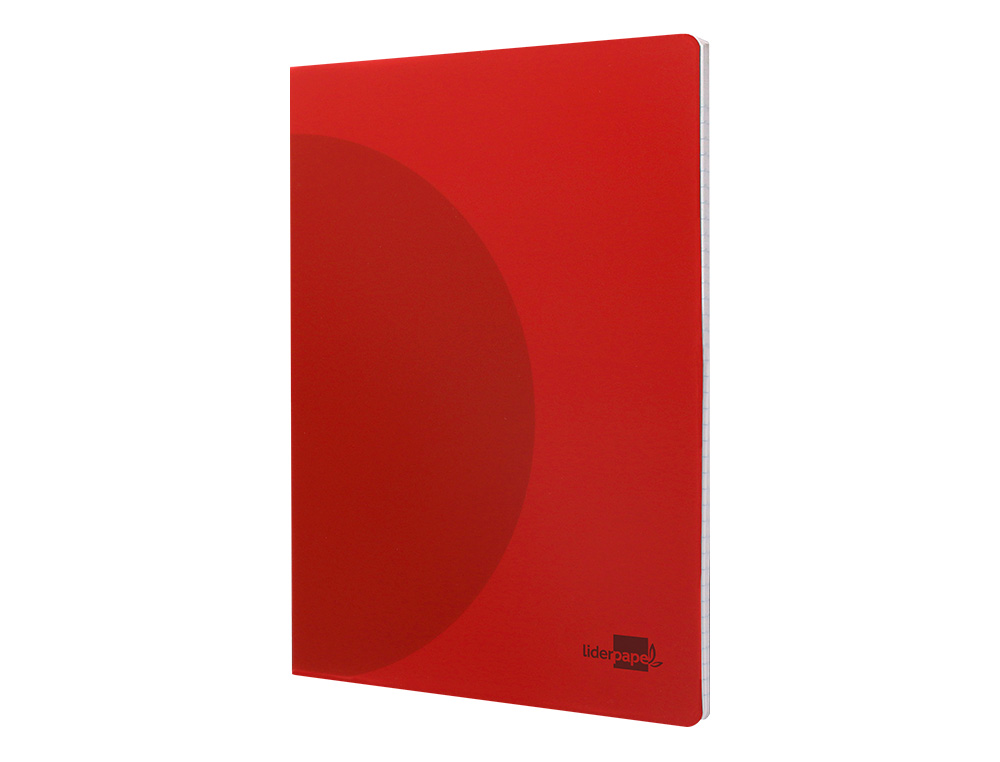 LIBRETA LIDERPAPEL 360 TAPA DE PLASTICO A4 48 HOJAS 90G/M2 PAUTA 4 3,5MM CON MARGEN COLORES SURTIDOS