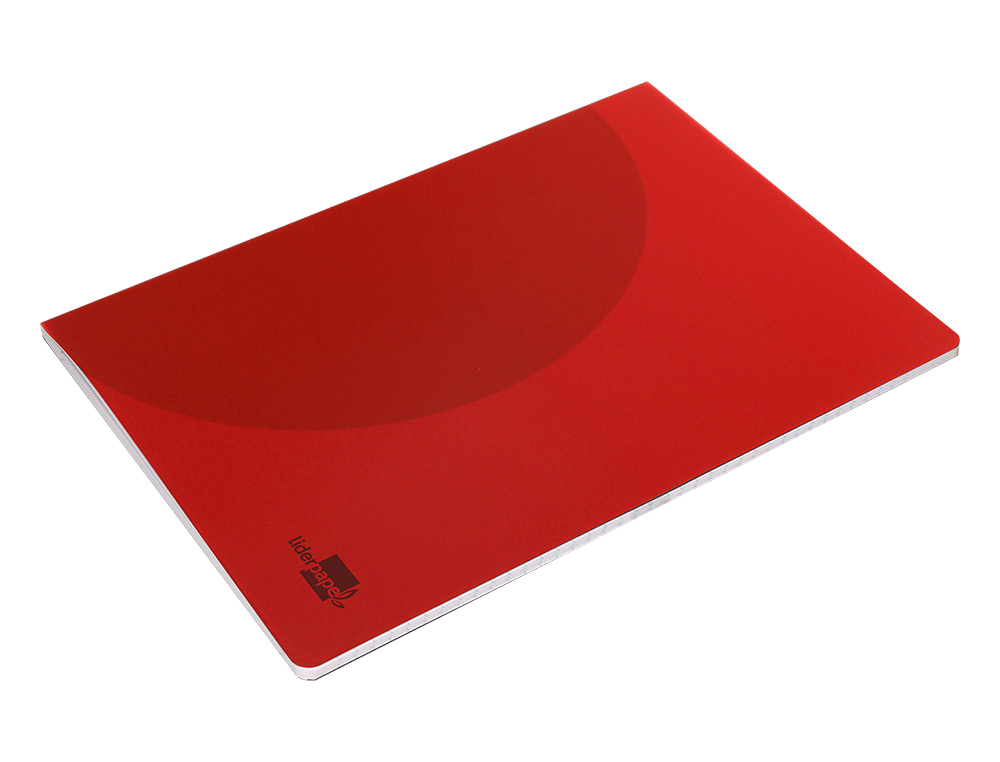 LIBRETA LIDERPAPEL 360 TAPA DE PLASTICO A4 48 HOJAS 90G/M2 PAUTA 4 3,5MM CON MARGEN COLORES SURTIDOS