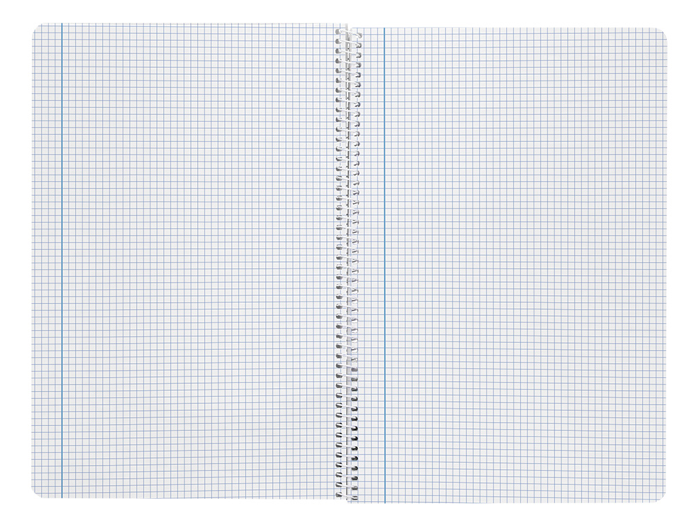 CUADERNO ESPIRAL LIDERPAPEL FOLIO SMART TAPA BLANDA 80H 60GR CUADRO 3MM CON MARGEN COLORES SURTIDOS