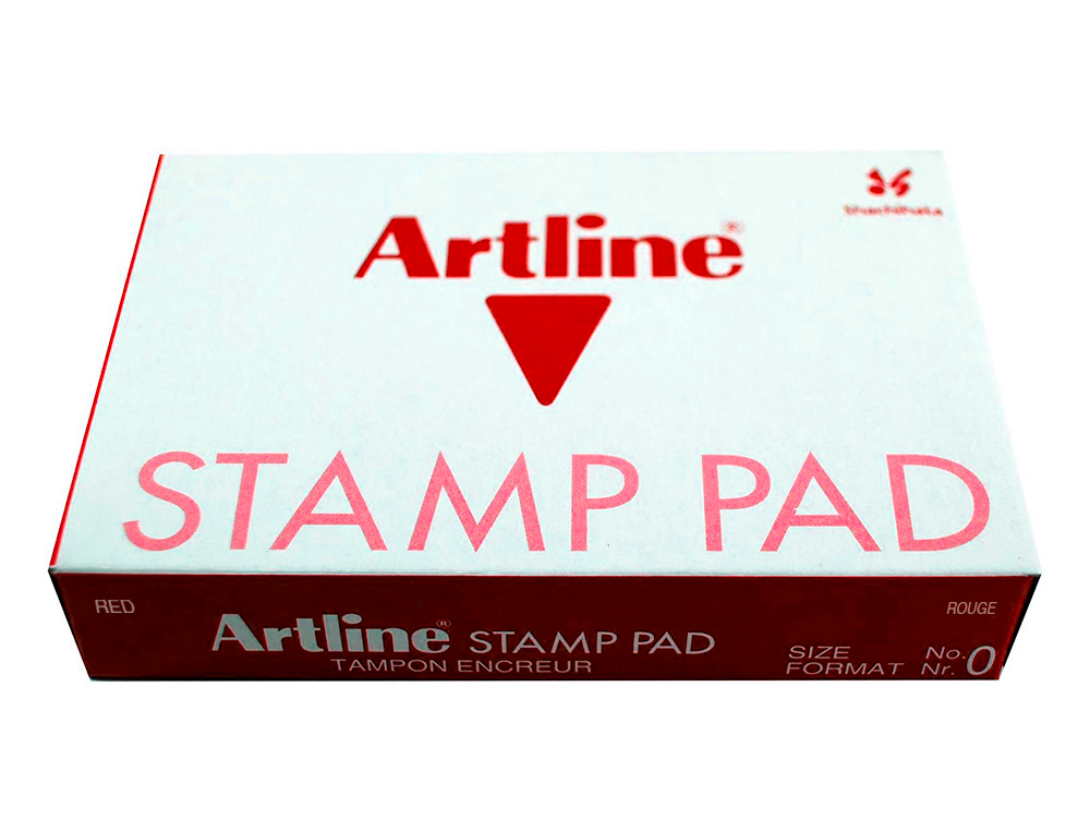 TAMPON ARTLINE Nº0 ROJO 56X90 MM