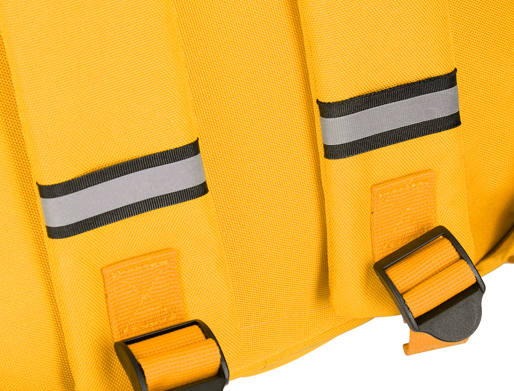 MOCHILA ANTARTIK 2 ASAS Y BOLSILLOS EXTERIORES MOSTAZA 300X115X390 MM