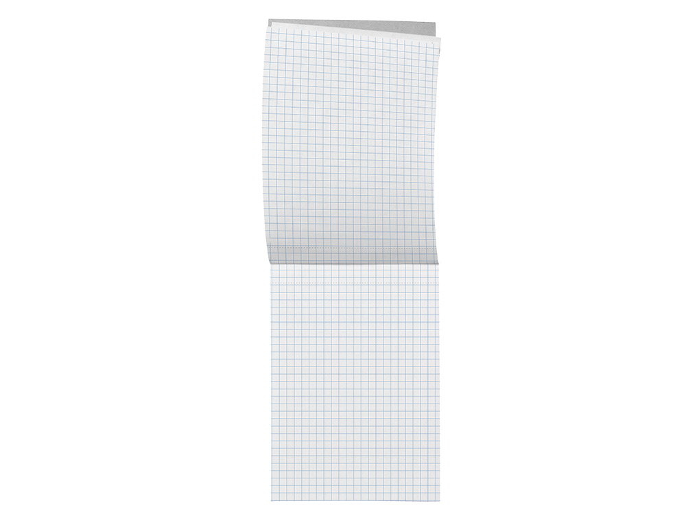 BLOC NOTAS LIDERPAPEL CUADRO 4MM B7 80 HOJAS 60G/M2 PERFORADO
