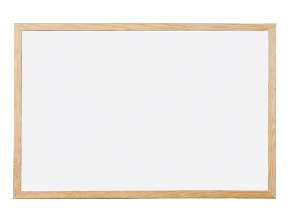 PIZARRA BLANCA Q-CONNECT LAMINADA MARCO DE MADERA 150X100 CM