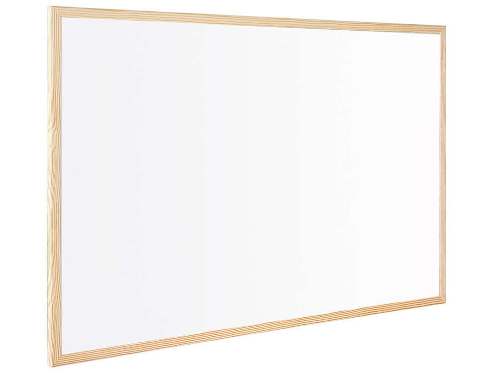 PIZARRA BLANCA Q-CONNECT LAMINADA MARCO DE MADERA 150X100 CM