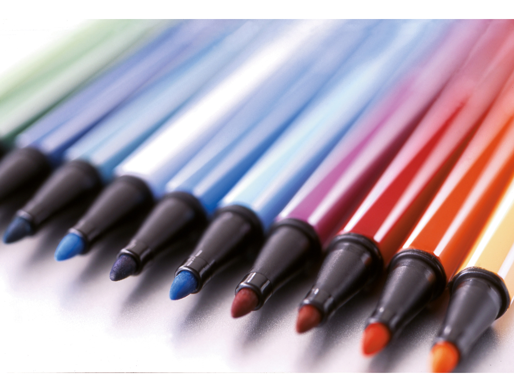 ROTULADOR STABILO ACUARELABLE PEN 68 ESMERALDA CLARO PUNTA GRUESA 1MM