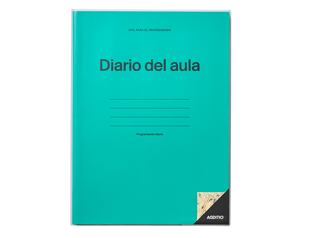 DIARIO DEL AULA ADDITIO PROGRAMACION DIARIA DEL CURSO POR DIA Y HORA O SESION 192 PAGINAS 22,5X30,5 CM