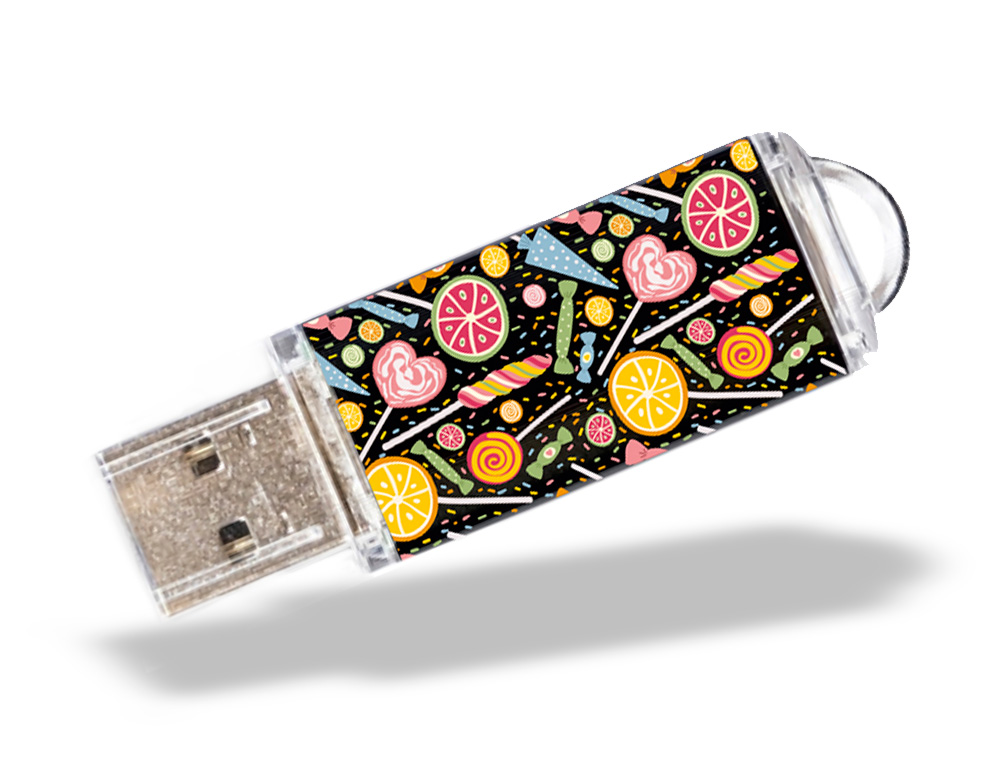 MEMORIA USB TECHONETECH FLASH DRIVE 16 GB 2.0 CANDY POP
