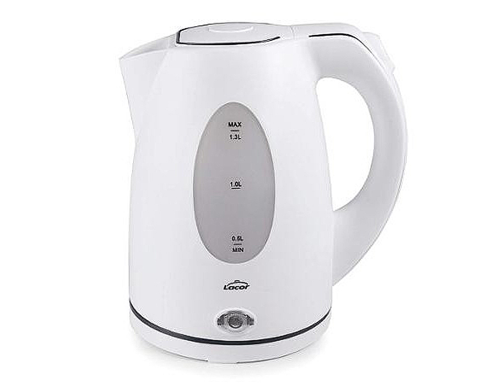 HERVIDOR DE AGUA LACOR ELECTRICO COLOR BLANCO POTENCIA 2000W CAPACIDAD 1,5 L