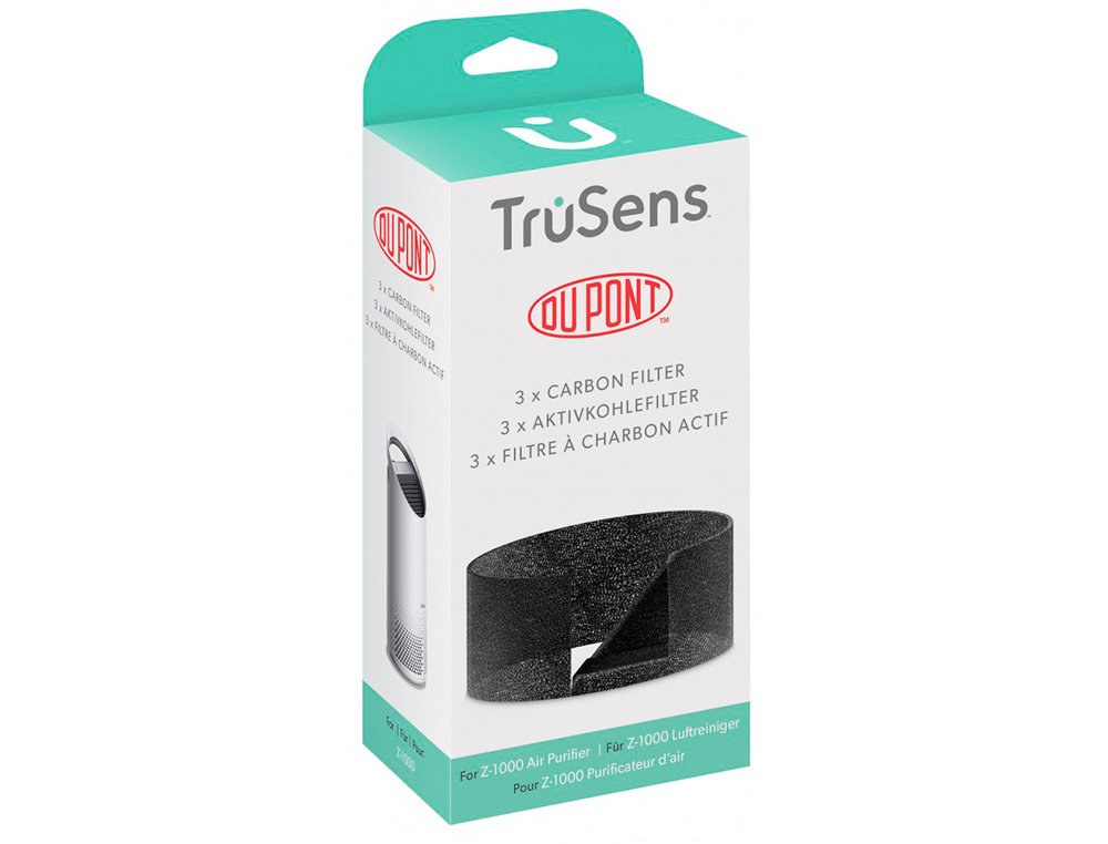FILTRO DE CARBONO LEITZ DUPONT PARA PURIFICADOR DE AIRE TRUSENS Z-1000 PACK DE 3 UNIDADES