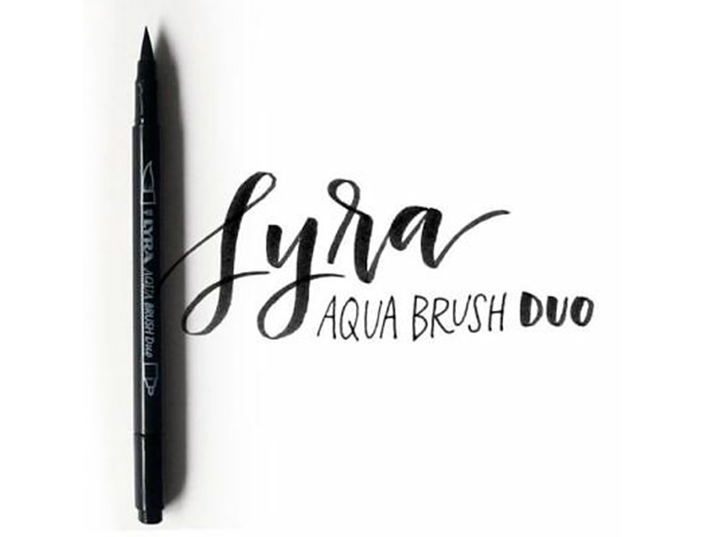 ROTULADOR LYRA AQUA BRUSH ACUARELABLE DOBLE PUNTA Y PINCEL TONOS GRISES BLISTER DE 6 UNIDADES SURTIDAS