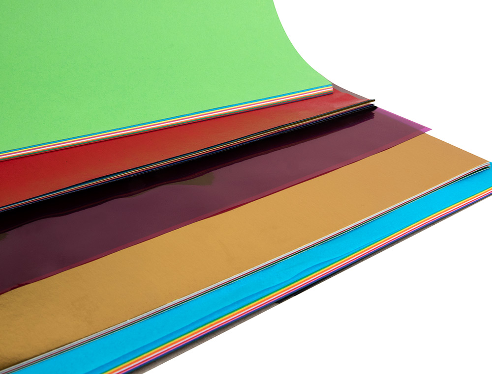 BLOC TRABAJOS MANUALES LIDERPAPEL MULTIPLE 240X315MM 84 HOJAS COLORES SURTIDOS