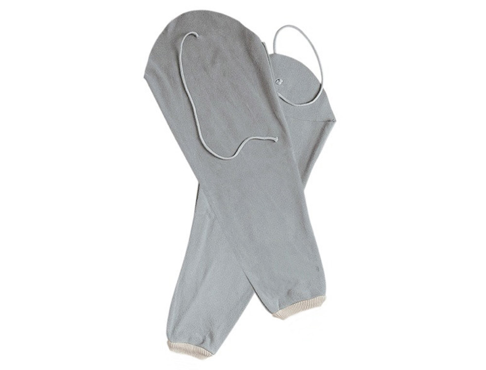 MANGUITO PARA SOLDADOR FARU CUERO AL CROMO PUÑO ELASTICO Y CORDON SUJECION SUPERIOR