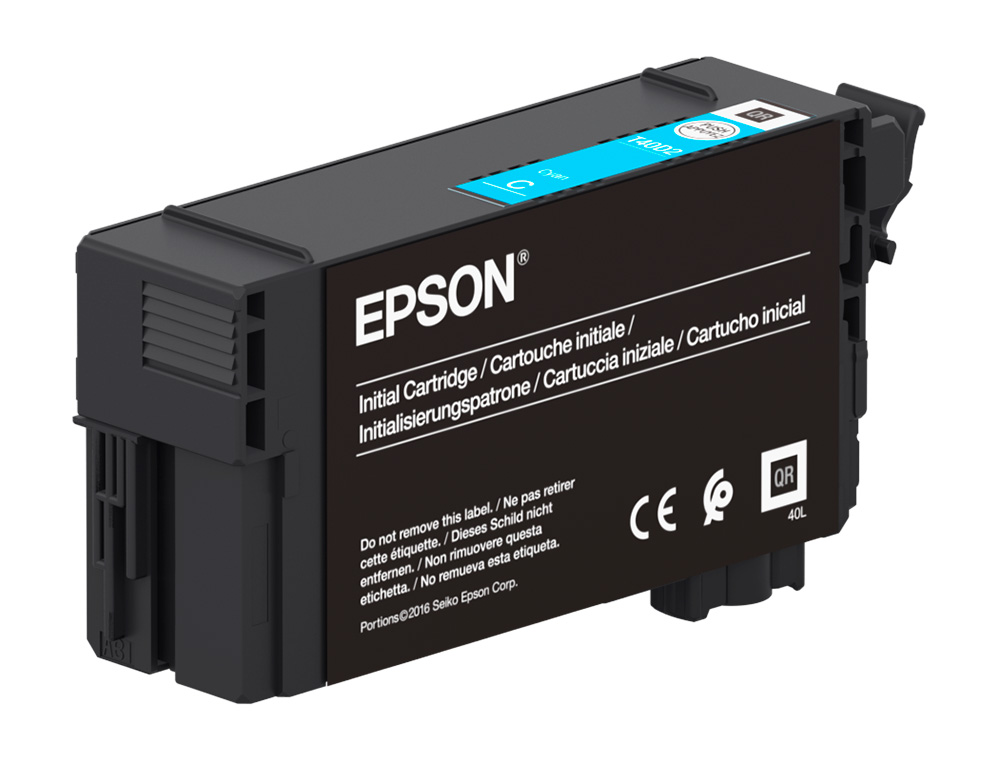 INK-JET EPSON ULTRACHROME XD2 CIAN T40D240 SC-T3100/SC-T5100 50 ML