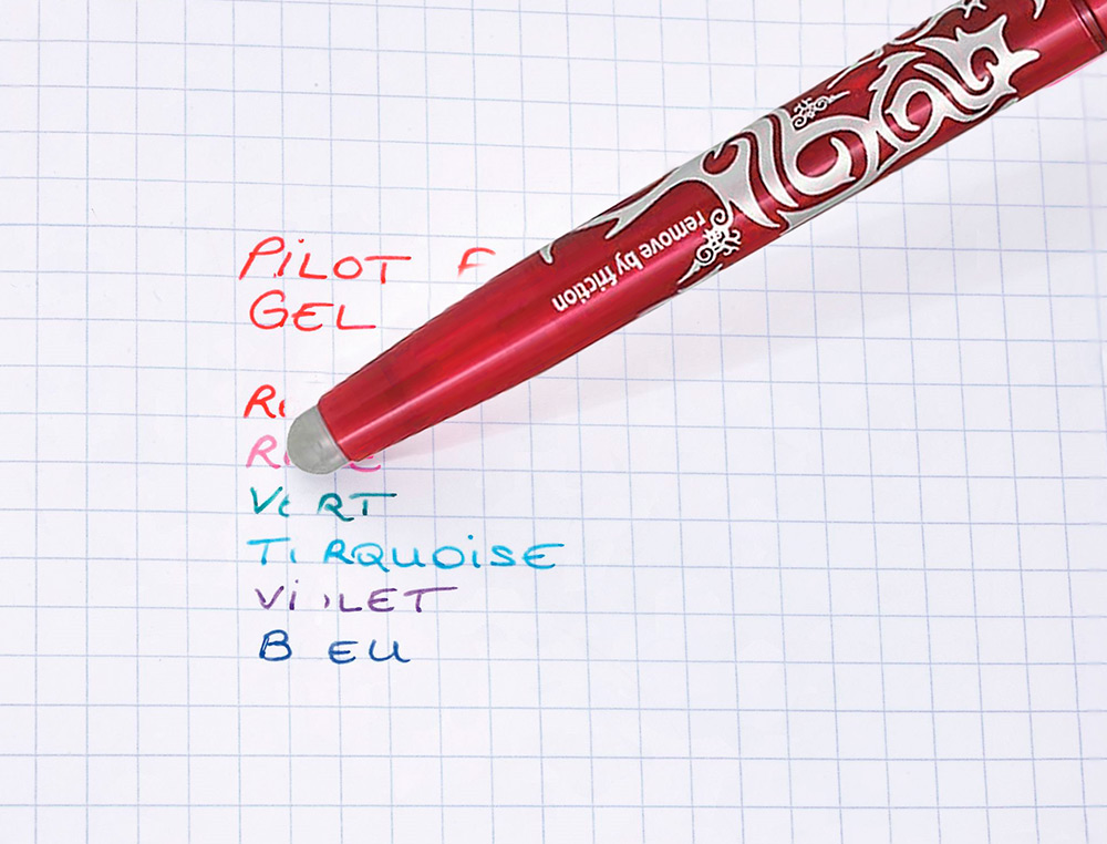 BOLIGRAFO PILOT FRIXION BALL BORRABLE 0,7 MM PUNTA MEDIA ROJO EN BLISTER