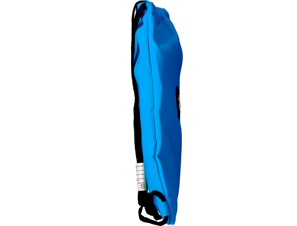 MOCHILA SACO PLANO ANTARTIK BOLSILLO INTERIOR CON CREMALLERA COLOR AZUL 350X400 MM