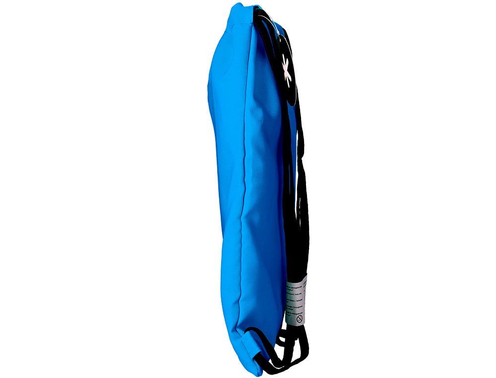 MOCHILA SACO PLANO ANTARTIK BOLSILLO INTERIOR CON CREMALLERA COLOR AZUL 350X400 MM