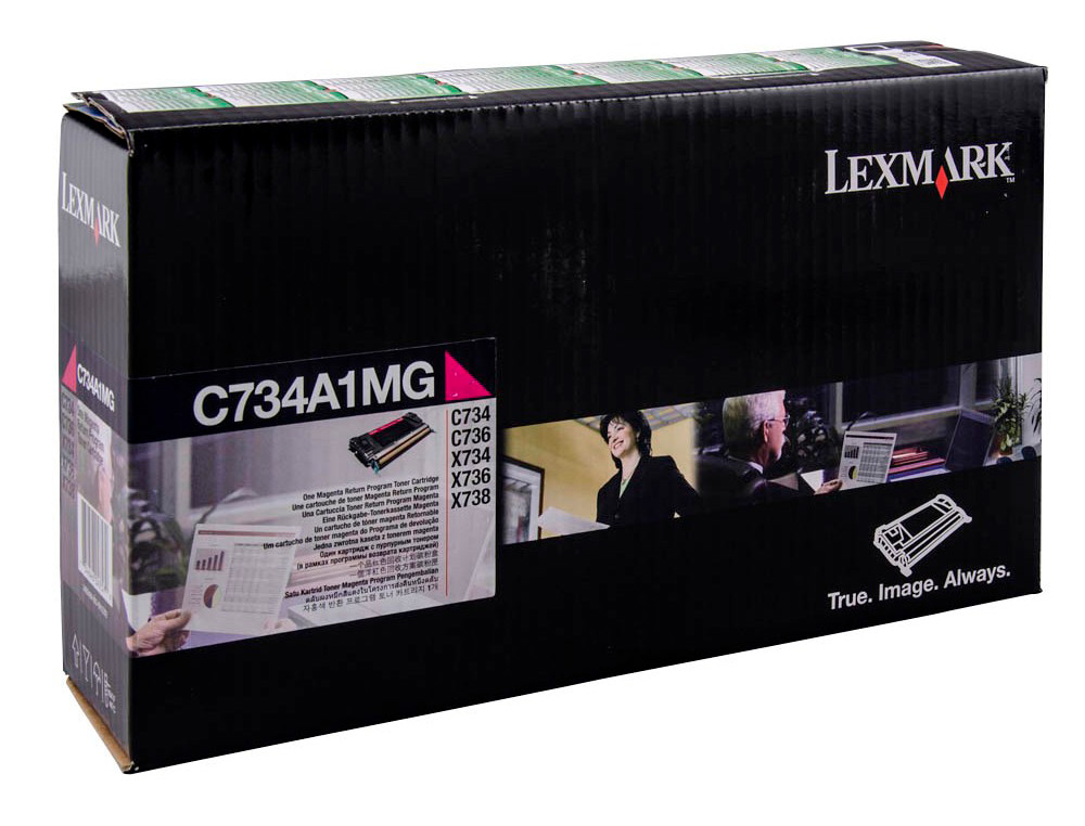TONER LASER LEXMARK C734 MAGENTA 6000 PAGINAS