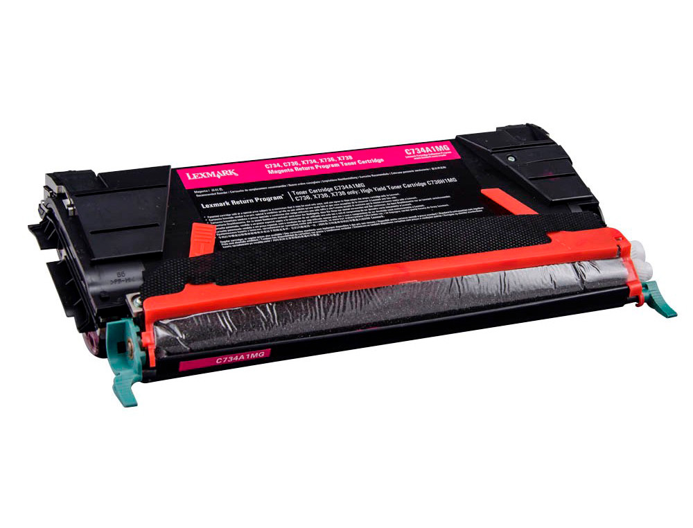 TONER LASER LEXMARK C734 MAGENTA 6000 PAGINAS