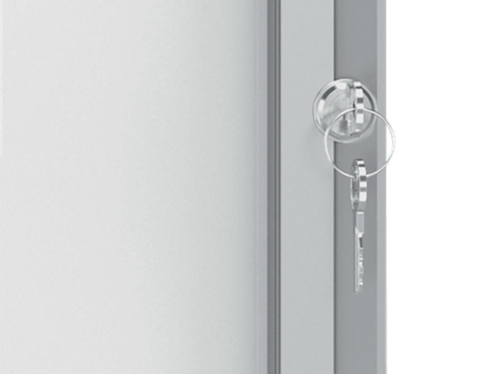 VITRINA DE ANUNCIOS NOBO PREMIUM PLUS MAGNETICA DE EXTERIOR 4 X DIN A4 532X692X45 MM