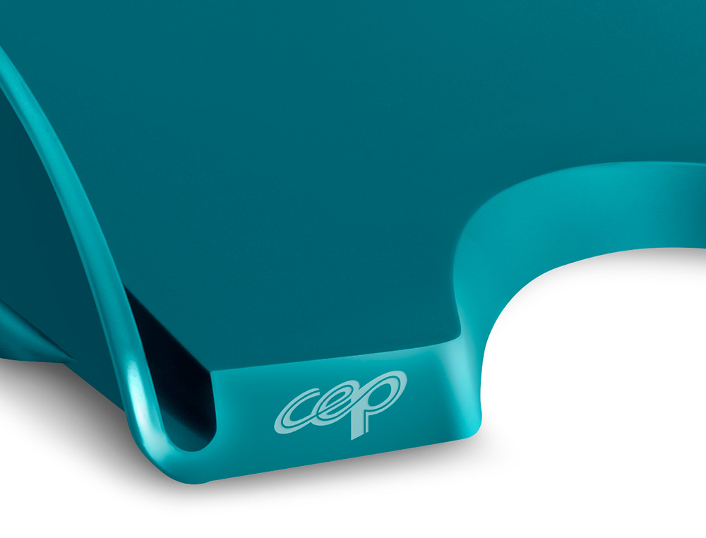 BANDEJA SOBREMESA CEP RIVIERA PLASTICO COLOR ESMERALDA 348X257X66 MM