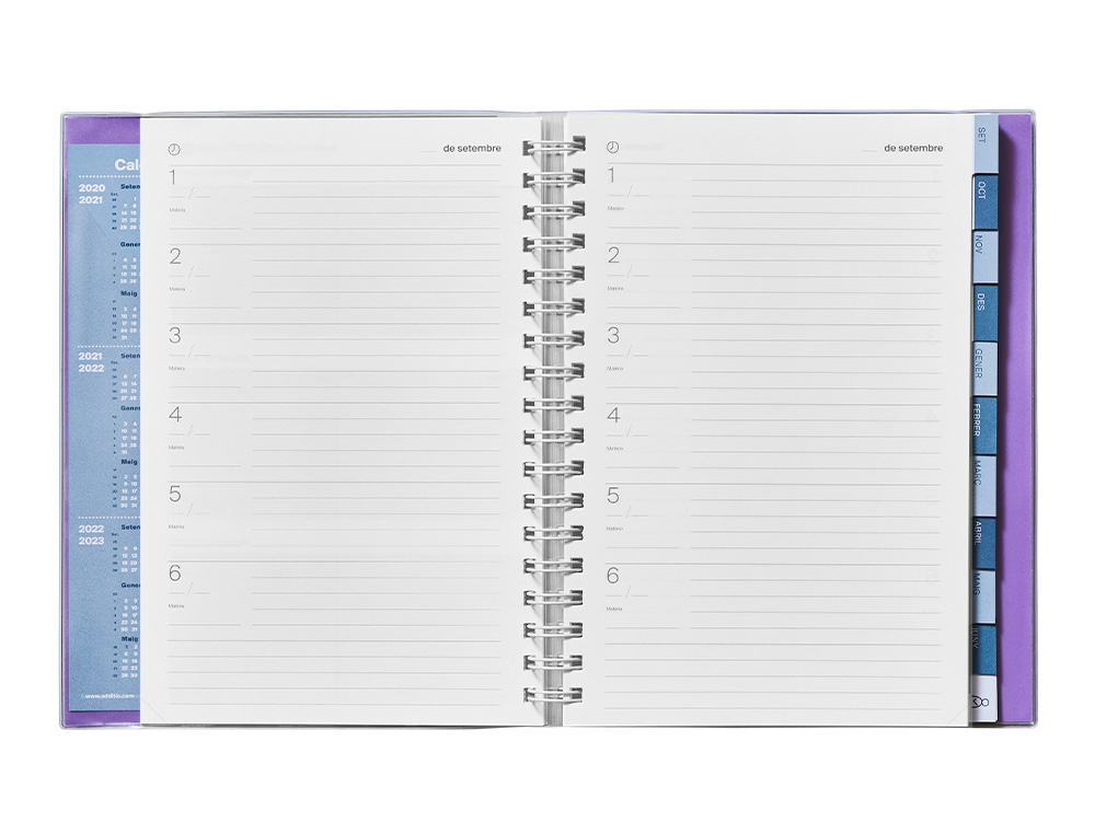 CUADERNO DE TODAS LAS CLASES DP ADDITIO PLANIFICACION DIA PAGINA EVALUACION CONTINUA CATALAN