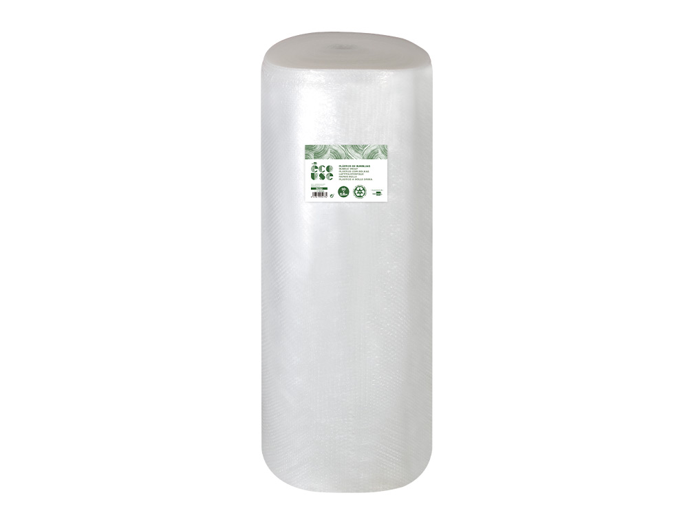 PLASTICO BURBUJA LIDERPAPEL ECOUSE 0.60X10M 30% DE PLASTICO RECICLADO