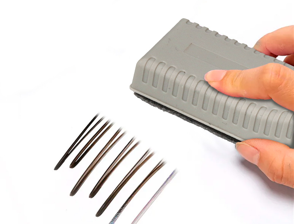 RECAMBIO BORRADOR Q-CONNECT PARA REF. KF16825 PACK DE 12 UNIDADES