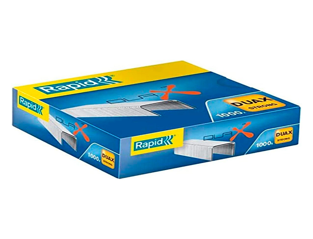 GRAPAS RAPID DUAX STRONG CAJA DE 1000 UNIDADES