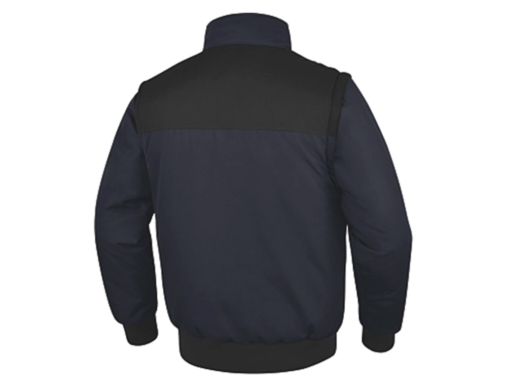 CHALECO DELTAPLUS MULTIBOLSILLOS CON CREMALLERA Y MANGAS DESMONTABLES 80% POLIESTER 20% ALGODON TALLA