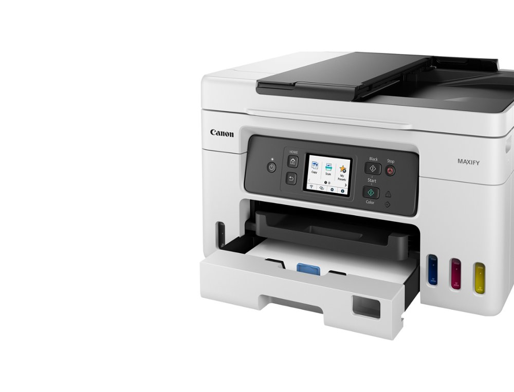 EQUIPO MULTIFUNCION CANON MAXIFY GX4050 TINTA COLOR 18 PPM NEGRO / 13 PPM COLOR A4 IMPRESORA ESCANER COPIADORA