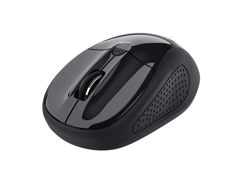 RATON TRUST BASIC OPTICO INALAMBRICO ECO 4 BOTONES 800/1600 DPI USB 2.0 COLOR NEGRO