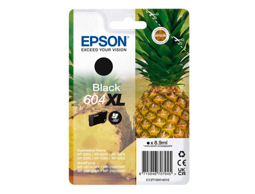 INK-JET EPSON 604XL EXPRESSION HOME XP-2200 / 2205 / 3200 / 3205 / 4200 / 4205 / WF-2910 SERIES COLOR