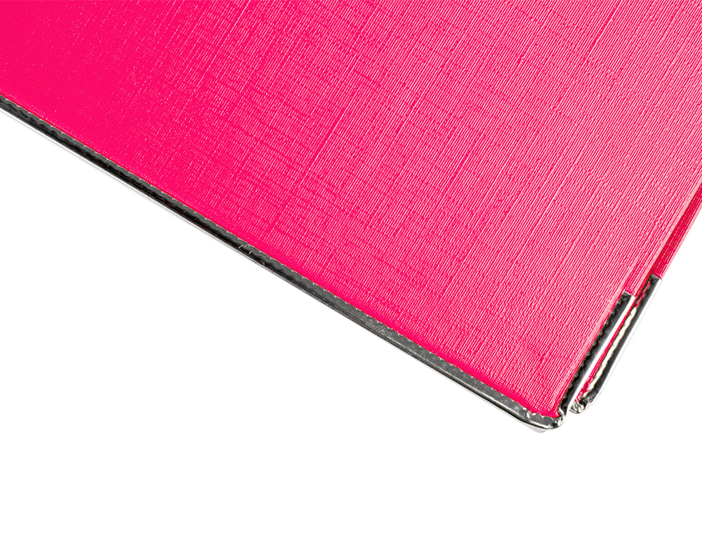 MODULO LIDERPAPEL 3 ARCHIVADORES FOLIO 2 ANILLAS MECANISMO DE PALANCA 52MM ROSA