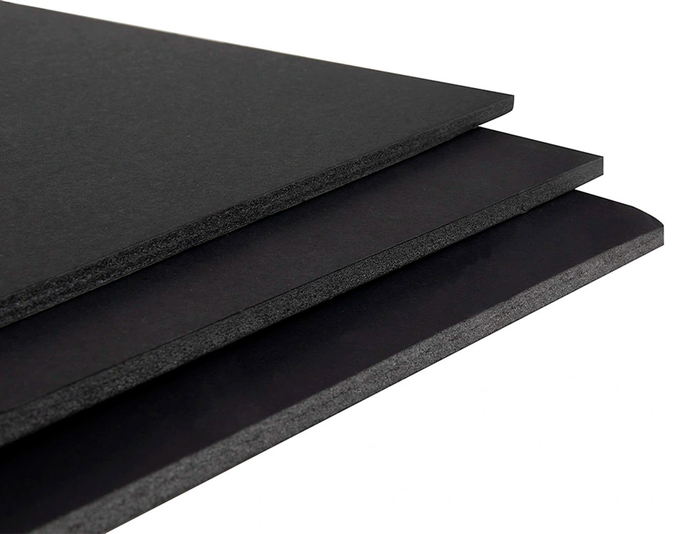 CARTON PLUMA LIDERPAPEL NEGRO DOBLE CARA 70X100CM ESPESOR 5 MM