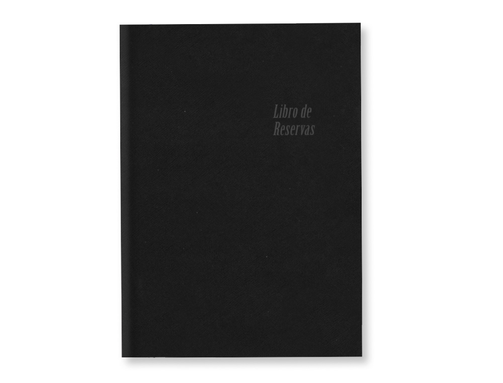 LIBRO DE RESERVAS LIDERPAPEL 2025 A4 DOS PAGINAS DIA 752 PAGINAS PAPEL BLANCO 70G