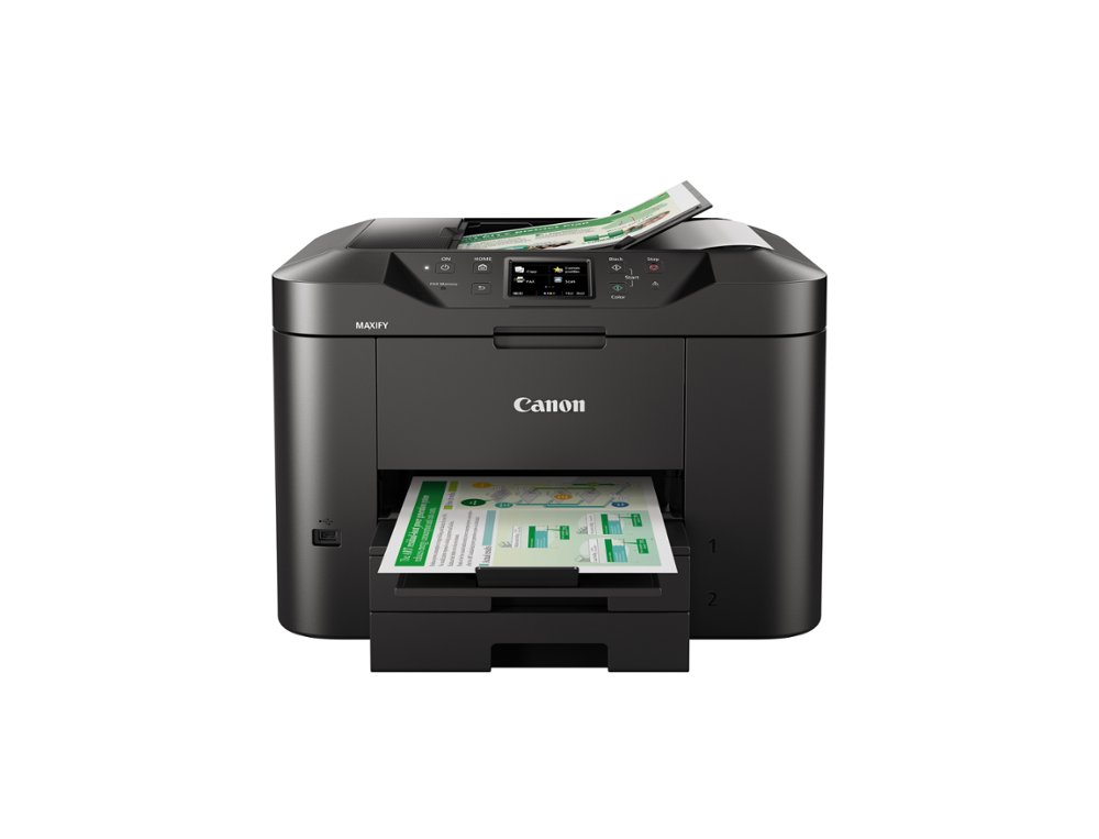 EQUIPO MULTIFUNCION CANON MAXIFY MB2750 TINTA COLOR 24PPM NEGRO 15PPM DIN A4 COLOR WIFI IMPRESORA ESCANER