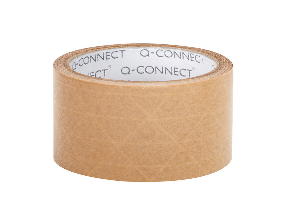 CINTA ADHESIVA Q-CONNECT KRAFT REFORZADO 50 MT X 50 MM PARA EMBALAJE
