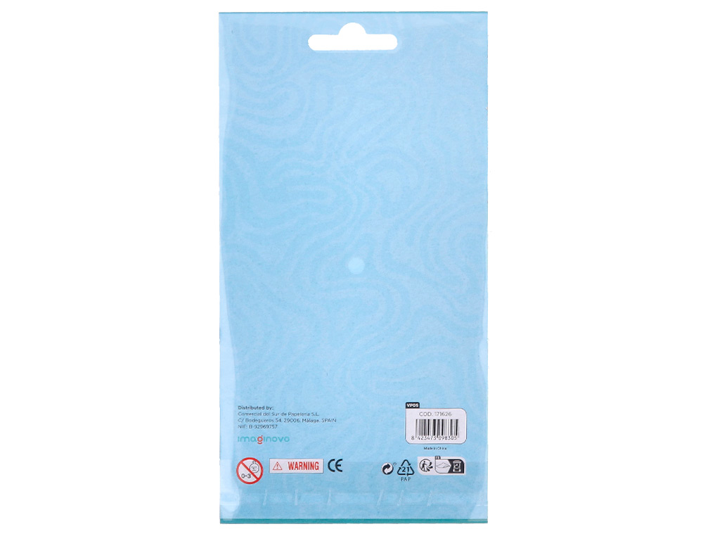 PEGATINAS IMAGINOVO CUTE ANIMALES GRANJA CON RELIEVE 190X105 MM EN BLISTER