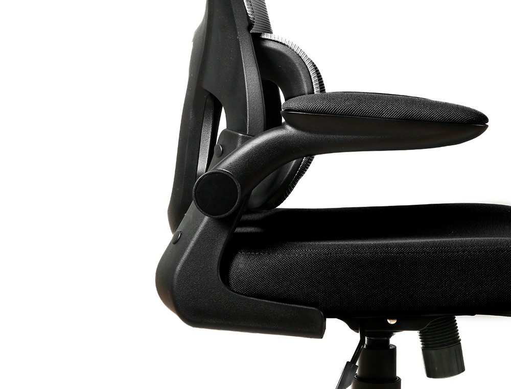 SILLA Q-CONNECT DIRECCION SORRENTO MALLA BASE METALICA ALT MAX 1320 ANC 650 PROF 600 MM RUEDAS PREMIUM NEGRO