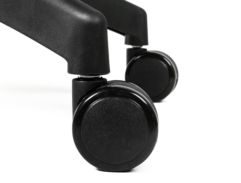 SILLA Q-CONNECT DIRECCION SORRENTO MALLA BASE METALICA ALT MAX 1320 ANC 650 PROF 600 MM RUEDAS PREMIUM NEGRO