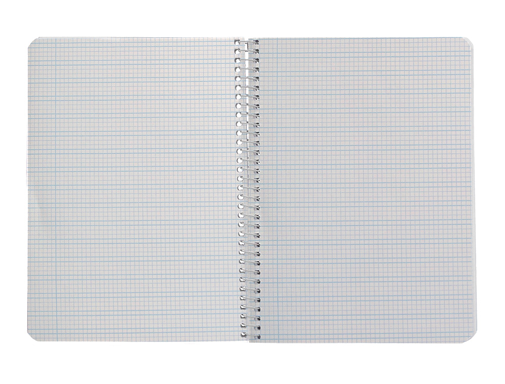 CUADERNO ESPIRAL LIDERPAPEL A5 PAUTAGUIA TAPA BLANDA 40H 75 GR CUADRO PAUTADO 3MM COLOR AMARILLO