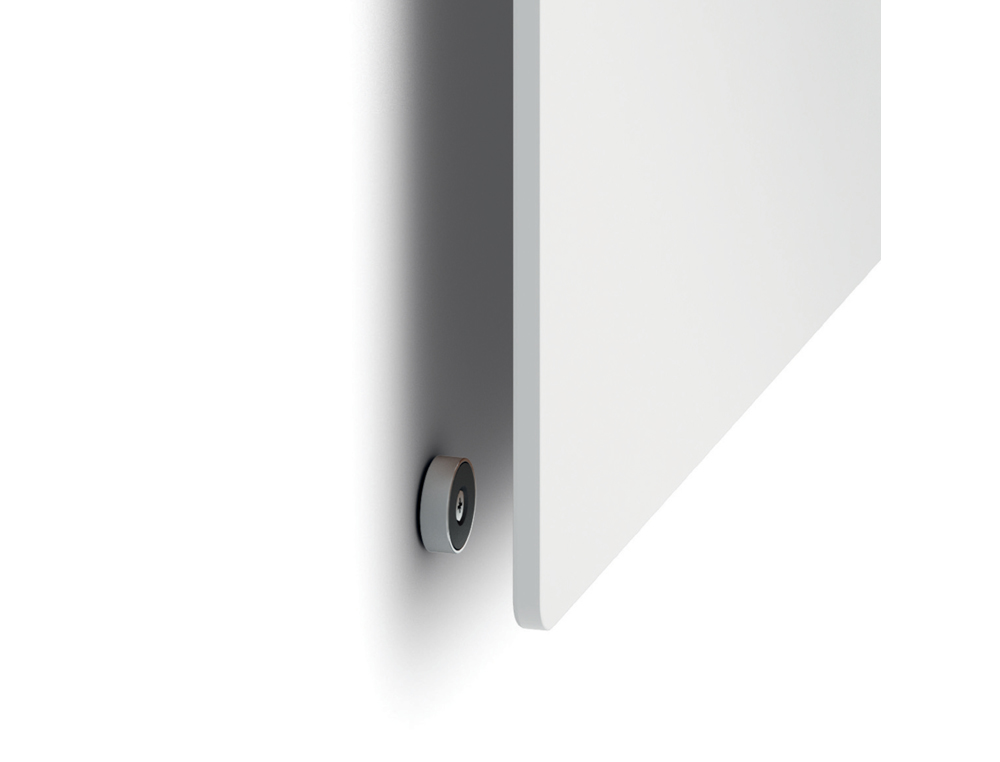 PIZARRA BLANCA NOBO MODULAR SIN MARCO ACERO MAGNETICA 600X450 MM