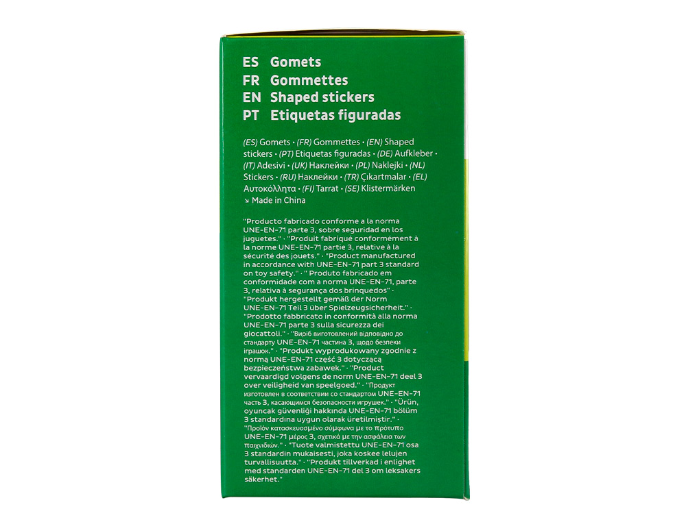 GOMETS LIDERPAPEL AUTOADHESIVO CIRCULOS 10,5 MM VERDE ROLLO DE 6000 UNIDADES EN CAJA DE CARTON