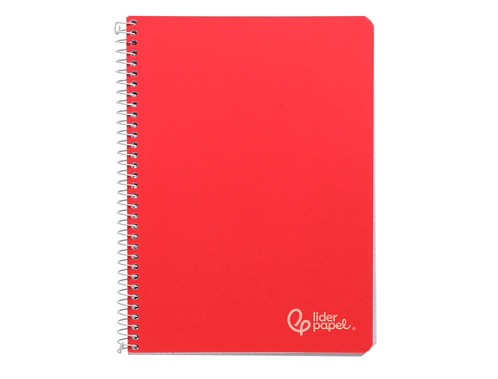 CUADERNO ESPIRAL LIDERPAPEL DIN A5 WITTY TAPA DURA 80H 90GR PAUTA ESTRECHA 2,5MM CONMARGEN COLORES SURTIDOS
