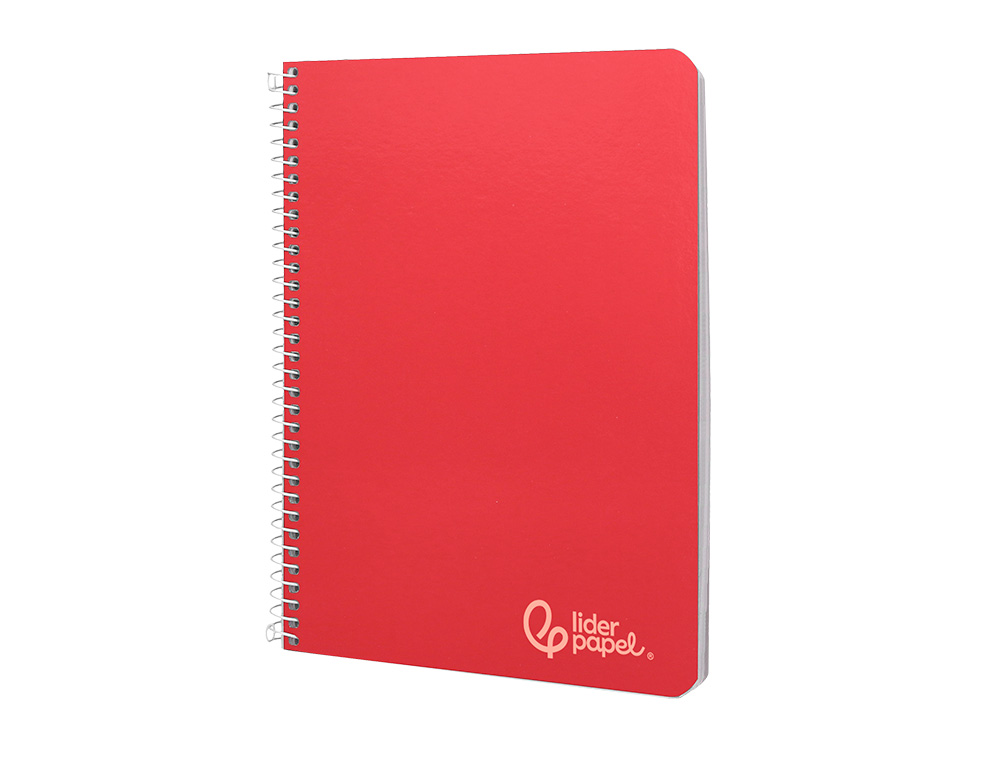 CUADERNO ESPIRAL LIDERPAPEL DIN A5 WITTY TAPA DURA 80H 90GR PAUTA ESTRECHA 2,5MM CONMARGEN COLORES SURTIDOS