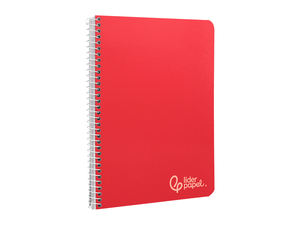 CUADERNO ESPIRAL LIDERPAPEL DIN A5 WITTY TAPA DURA 80H 90GR PAUTA ESTRECHA 2,5MM CONMARGEN COLORES SURTIDOS
