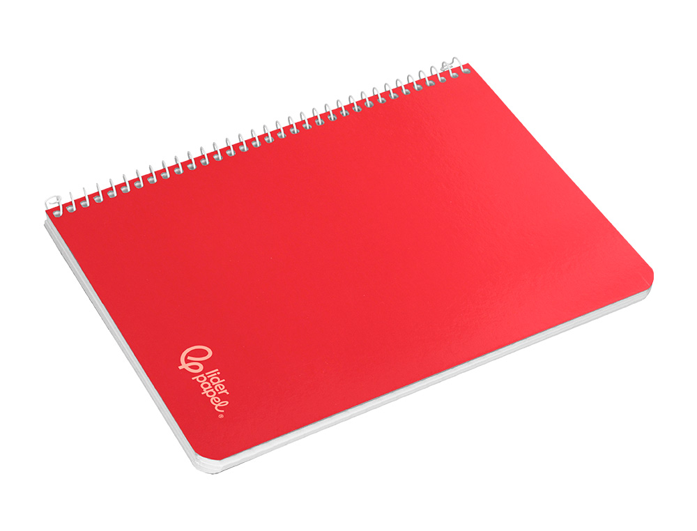 CUADERNO ESPIRAL LIDERPAPEL DIN A5 WITTY TAPA DURA 80H 90GR PAUTA ESTRECHA 2,5MM CONMARGEN COLORES SURTIDOS